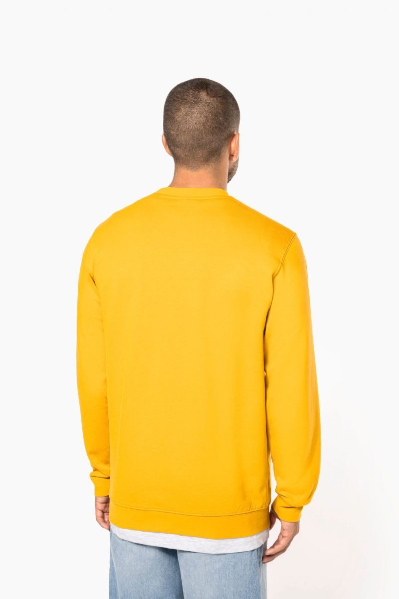 Kariban Sweatshirt Herren Sweatshirt mit Rundhalsausschnitt günstig online kaufen