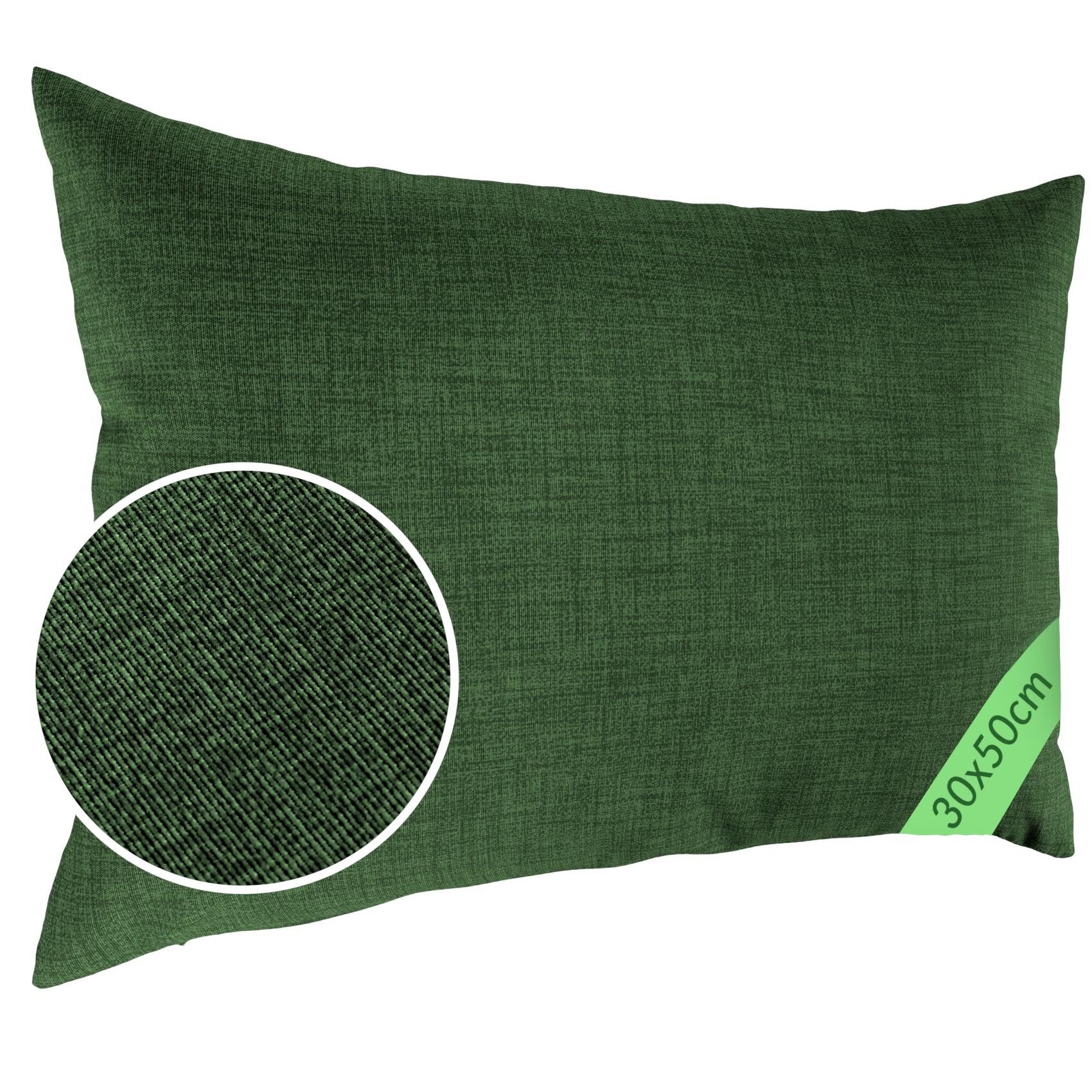 ANRO Dekokissen MrJack Kissenbezug Leinenoptik Deko Kissen Uni, Sofakissen günstig online kaufen