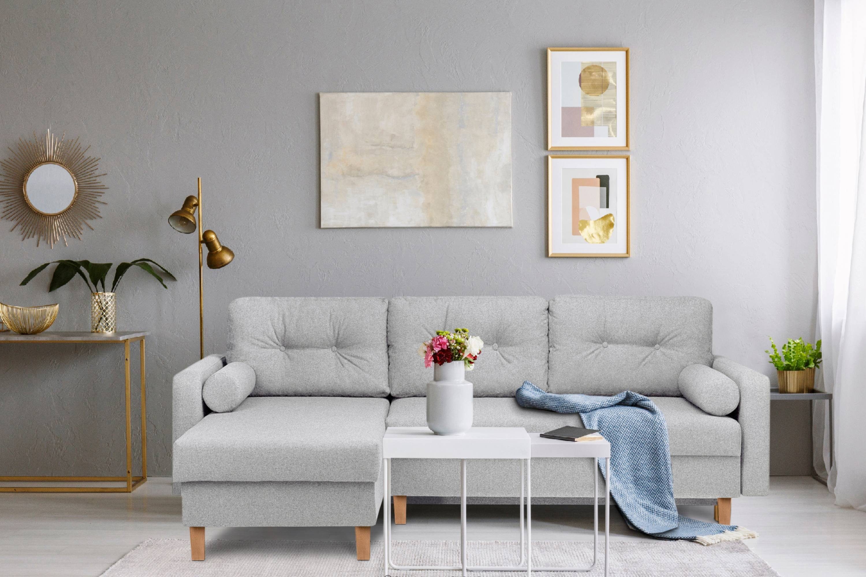 KONSIMO® Ecksofa ERISO Universalecke mit Ottomane, günstig online kaufen