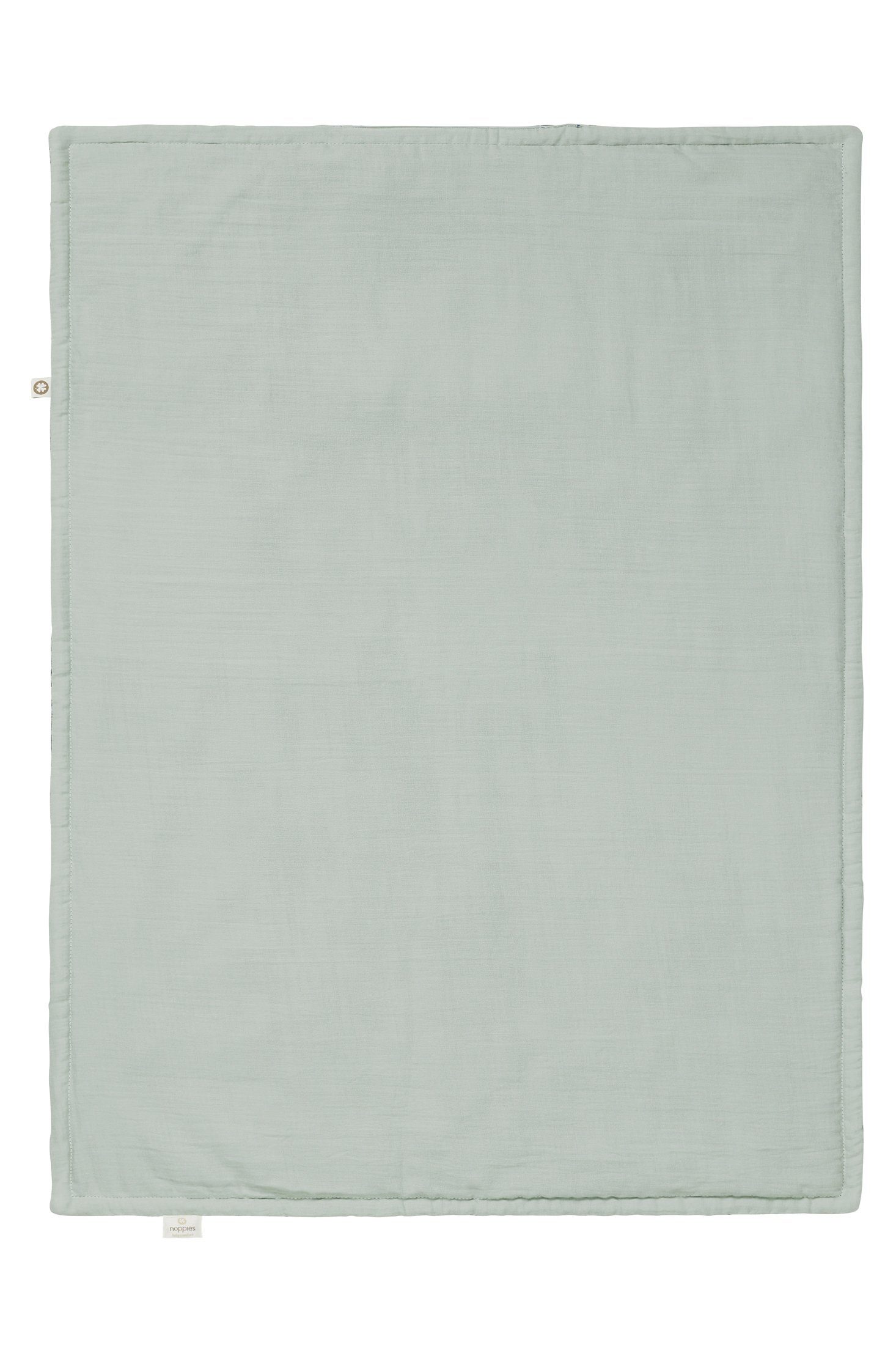 75x100 Gray die Babydecke cm, für Noppies Filled Decke Noppies Wiege Puritan