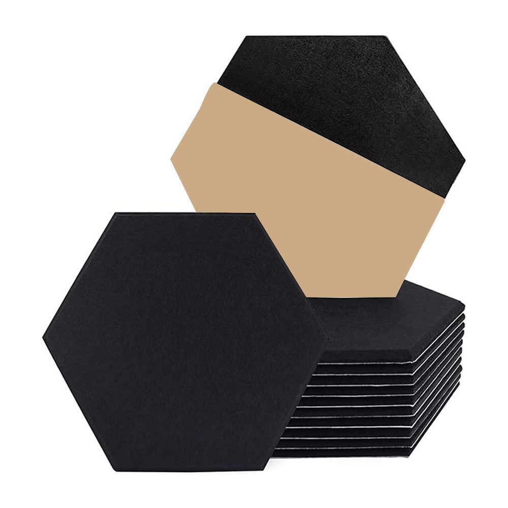 Thumbnail - YMQHBS Akustikplatte Schwarz, Akustikplatten Selbstkleben, (packung, 12-St., Akustikplatte)