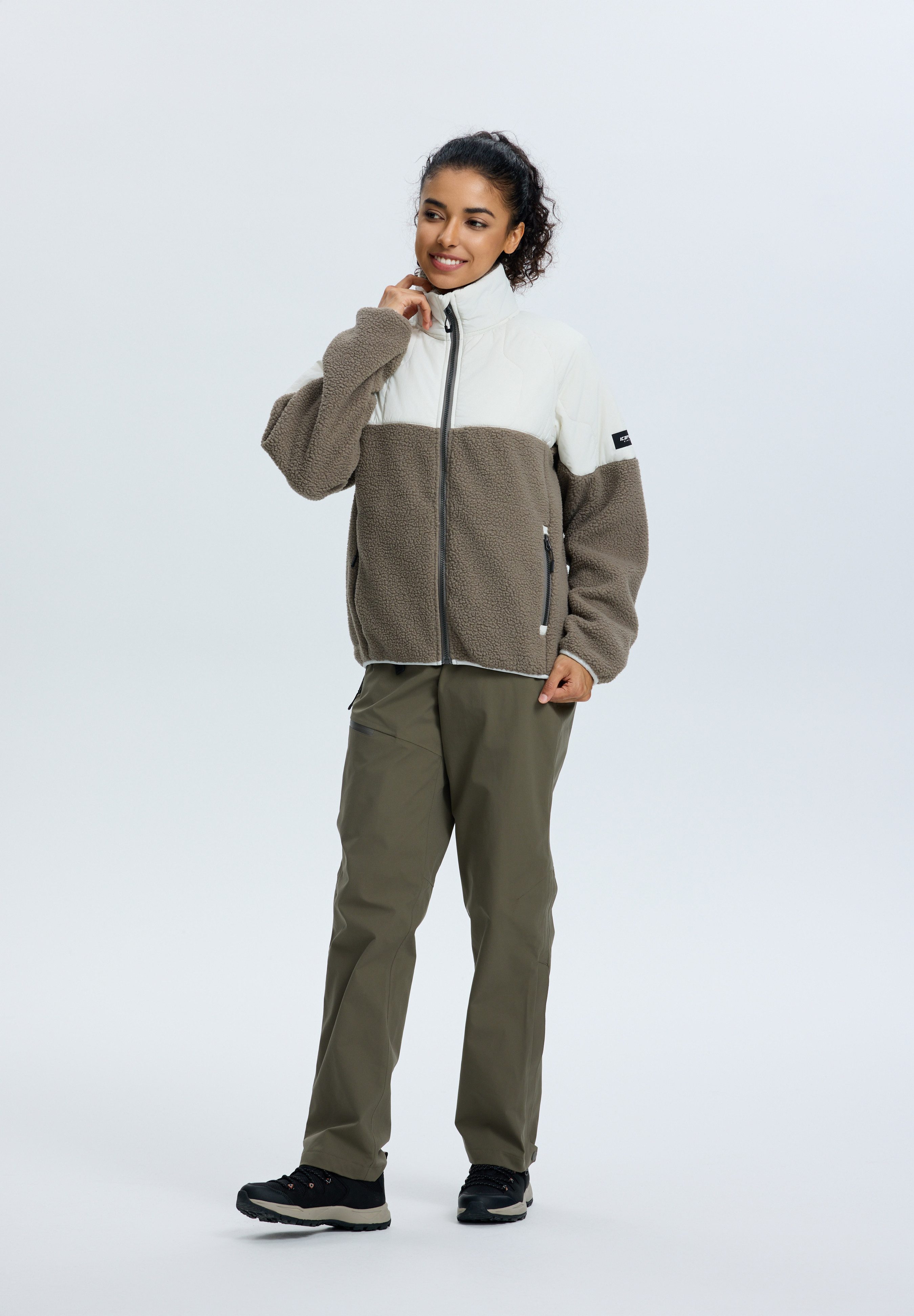 Icepeak Fleecejacke MAUSTON (1-St) für aktive Unternehmungen, aus Polyester günstig online kaufen