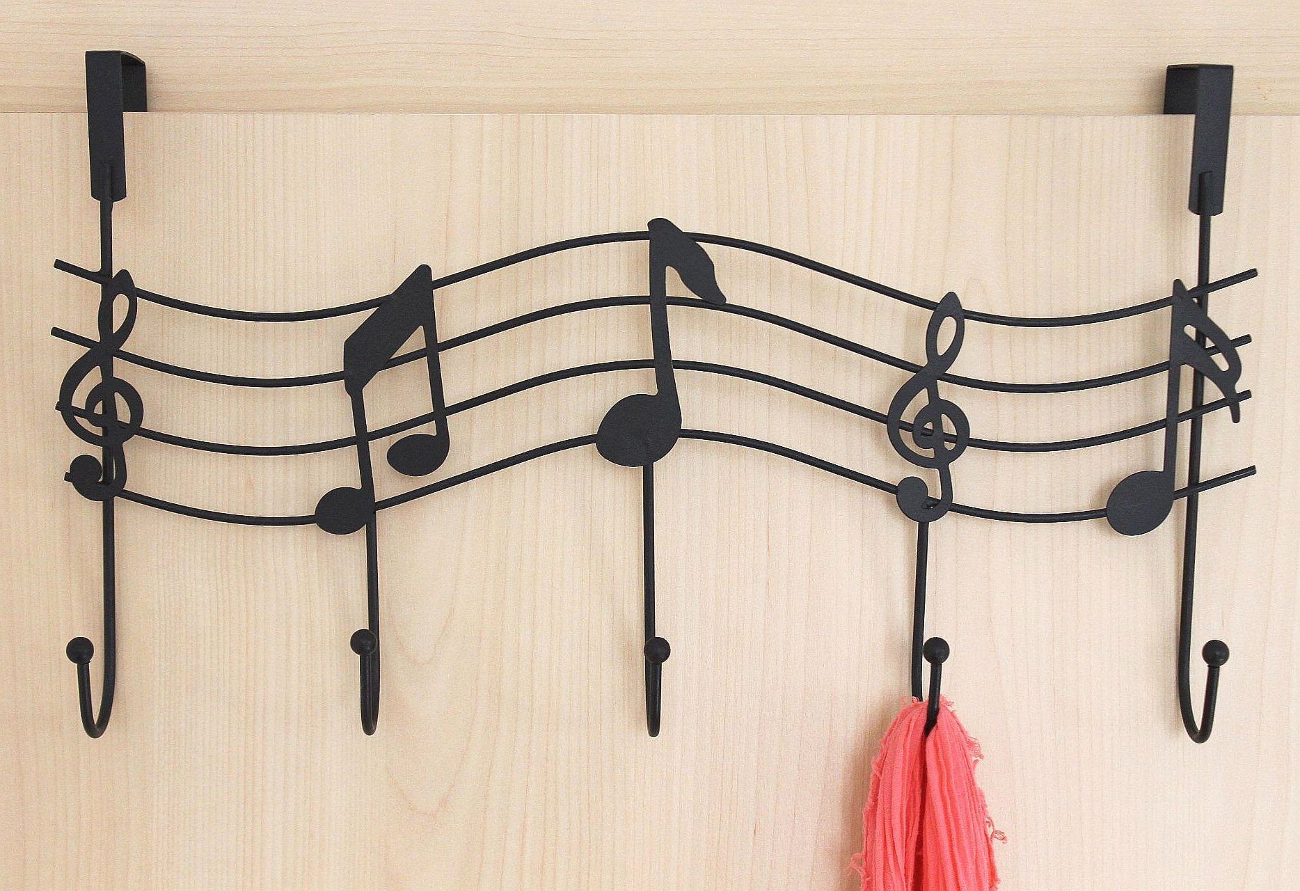 DanDiBo Türgarderobe Melody 131019 Schwarz Türhaken günstig online kaufen