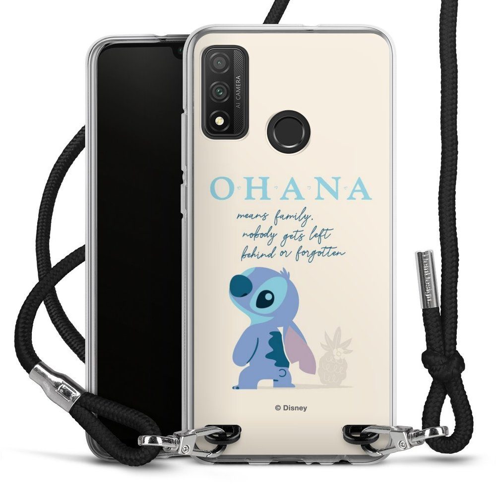 DeinDesign Handyhülle »Lilo & Stitch Offizielles Lizenzprodukt Disney Ohana  Stitch«, Huawei P Smart (2020) Handykette Hülle mit Band Case zum Umhängen