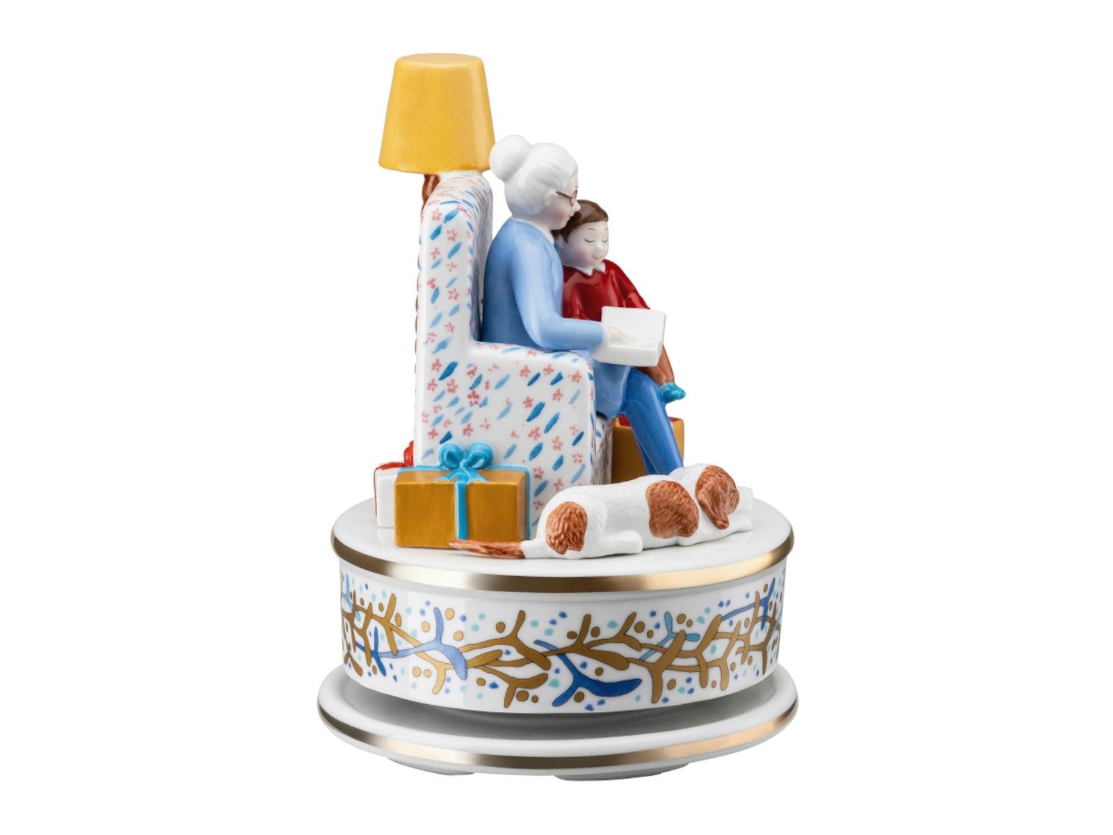Hutschenreuther Weihnachtsfigur Sammelserie 2022 Spieluhr Weihnachten limitiert