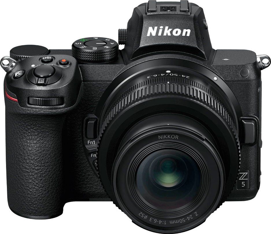 Nikon Z 5 KIT Z 24-200 mm f/4.0-6.3 VR Systemkamera (24-200 mm f/4.0-6.3 VR, 24,3 MP, Bluetooth, WLAN (WiFi)