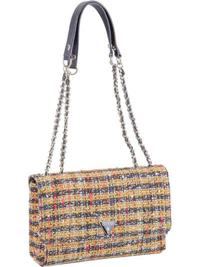 Guess Umhängetasche »Cessily Tweed Convertible XBody Flap II«, Schultertasche