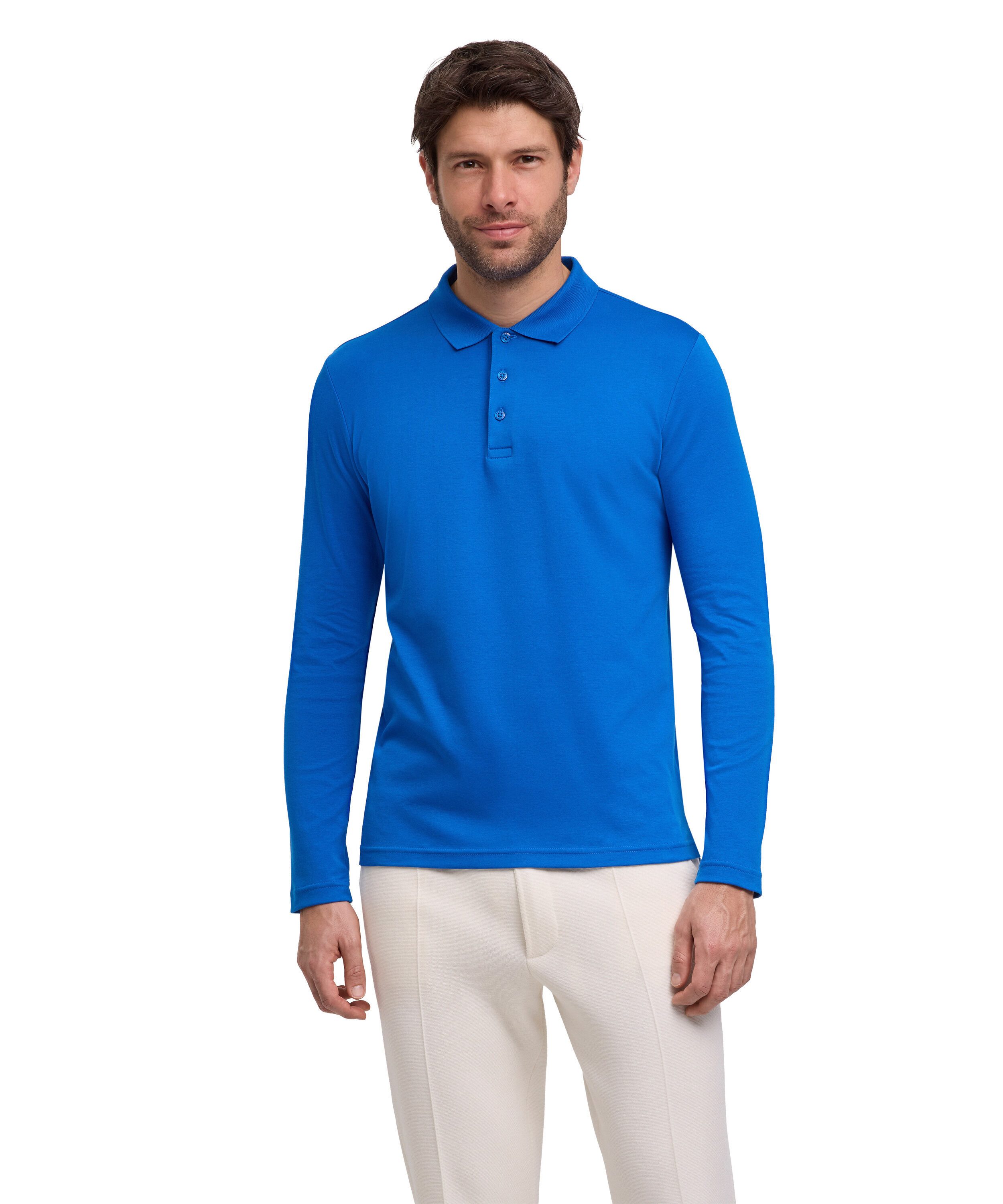 FALKE Poloshirt Essential (1-tlg., 1) aus hochwertiger Pima-Baumwolle