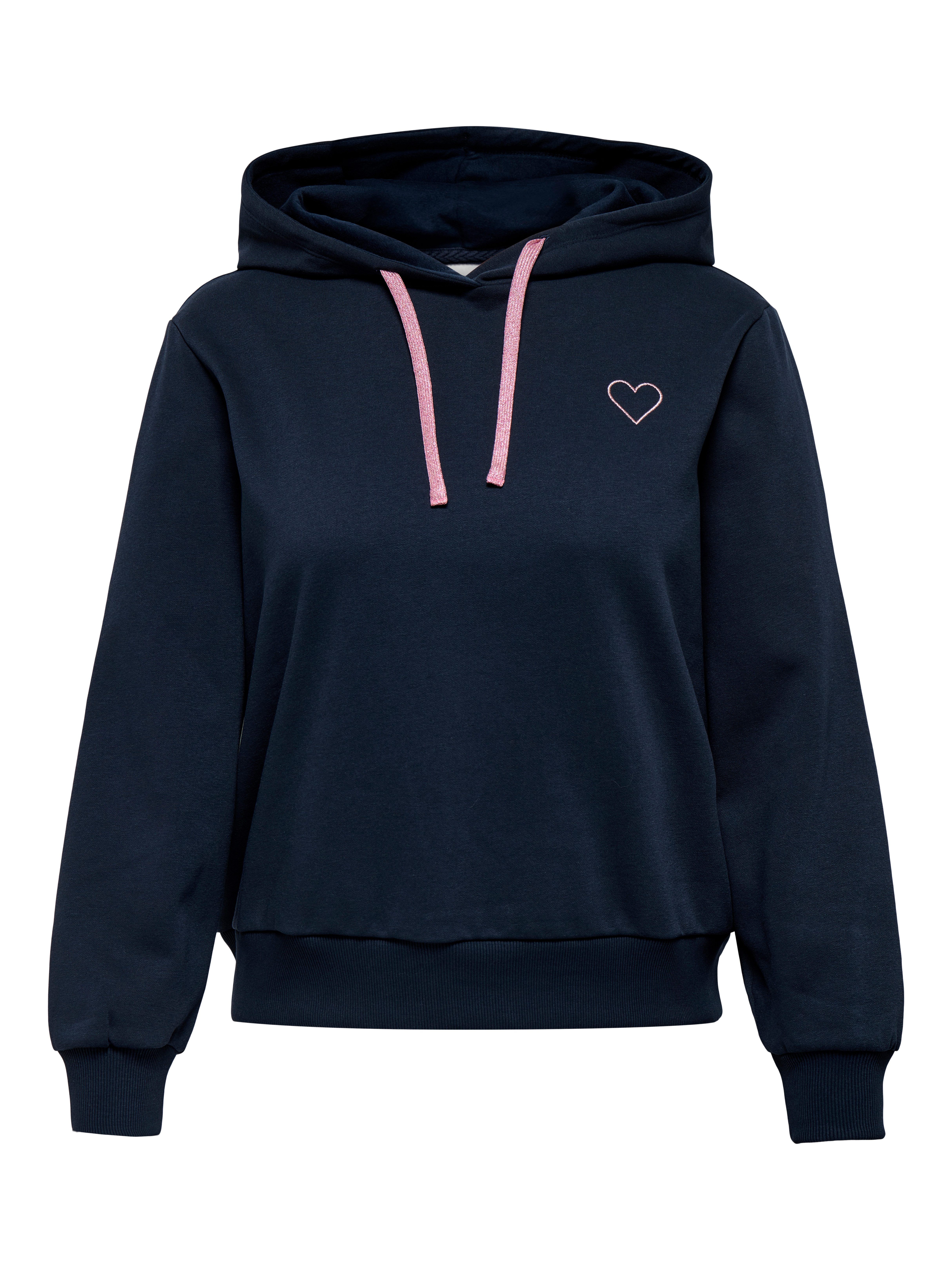 Night Sky Detail:Rose gold strings + heart emb