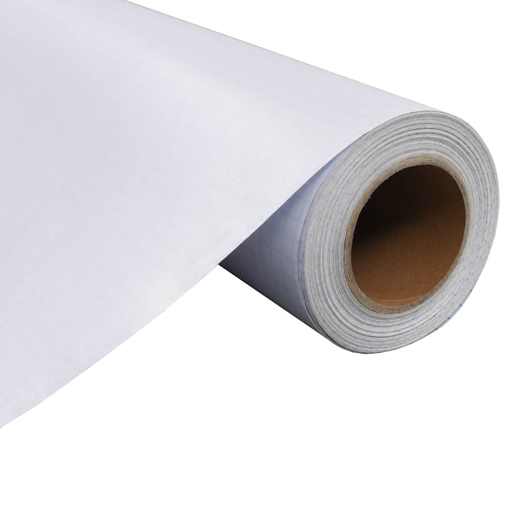 vidaXL Fensterfolie Fensterfolie Matt Grau 0,9x50 m PVC
