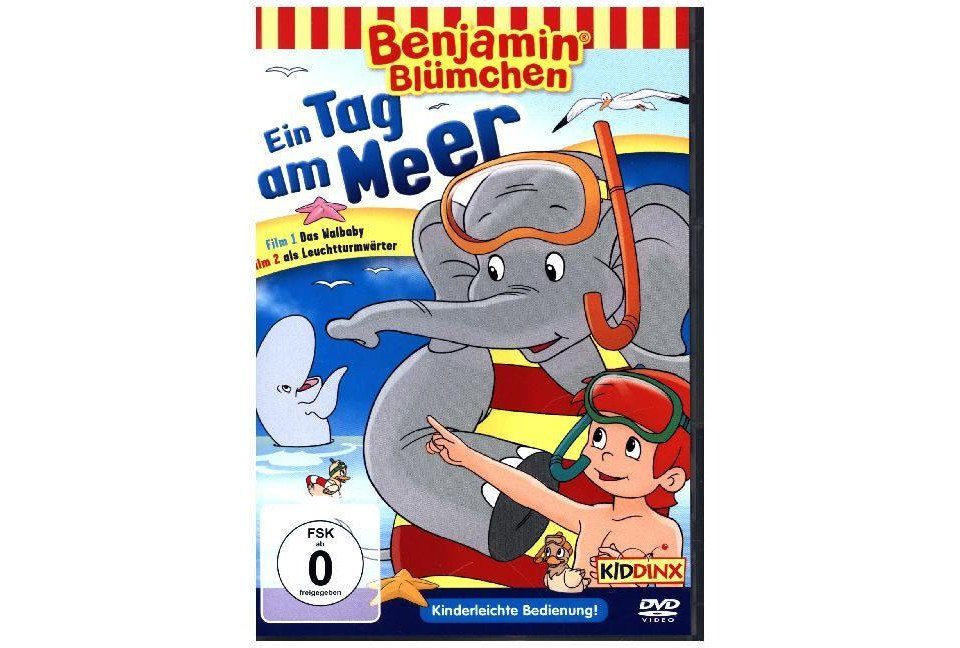 Kiddinx DVD Benjamin Blümchen - Ein Tag am Meer: Das Walbaby / Der Leuchturmwär...