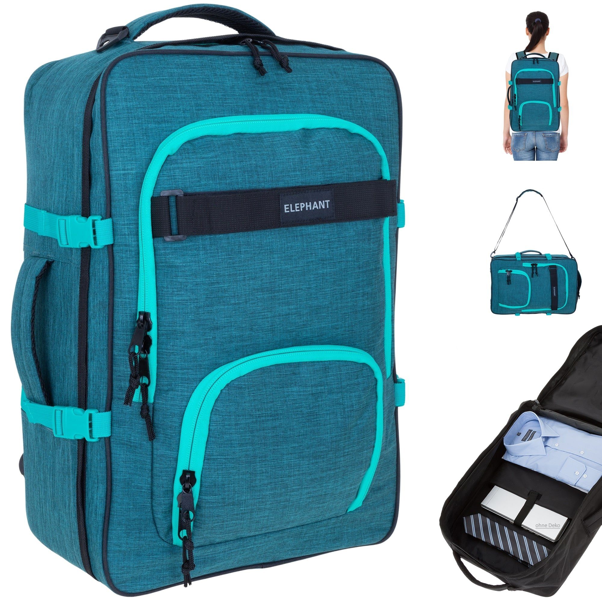ELEPHANT Reiserucksack Fly Travel Rucksack Handgepäck, Kabinengepäck Handge günstig online kaufen