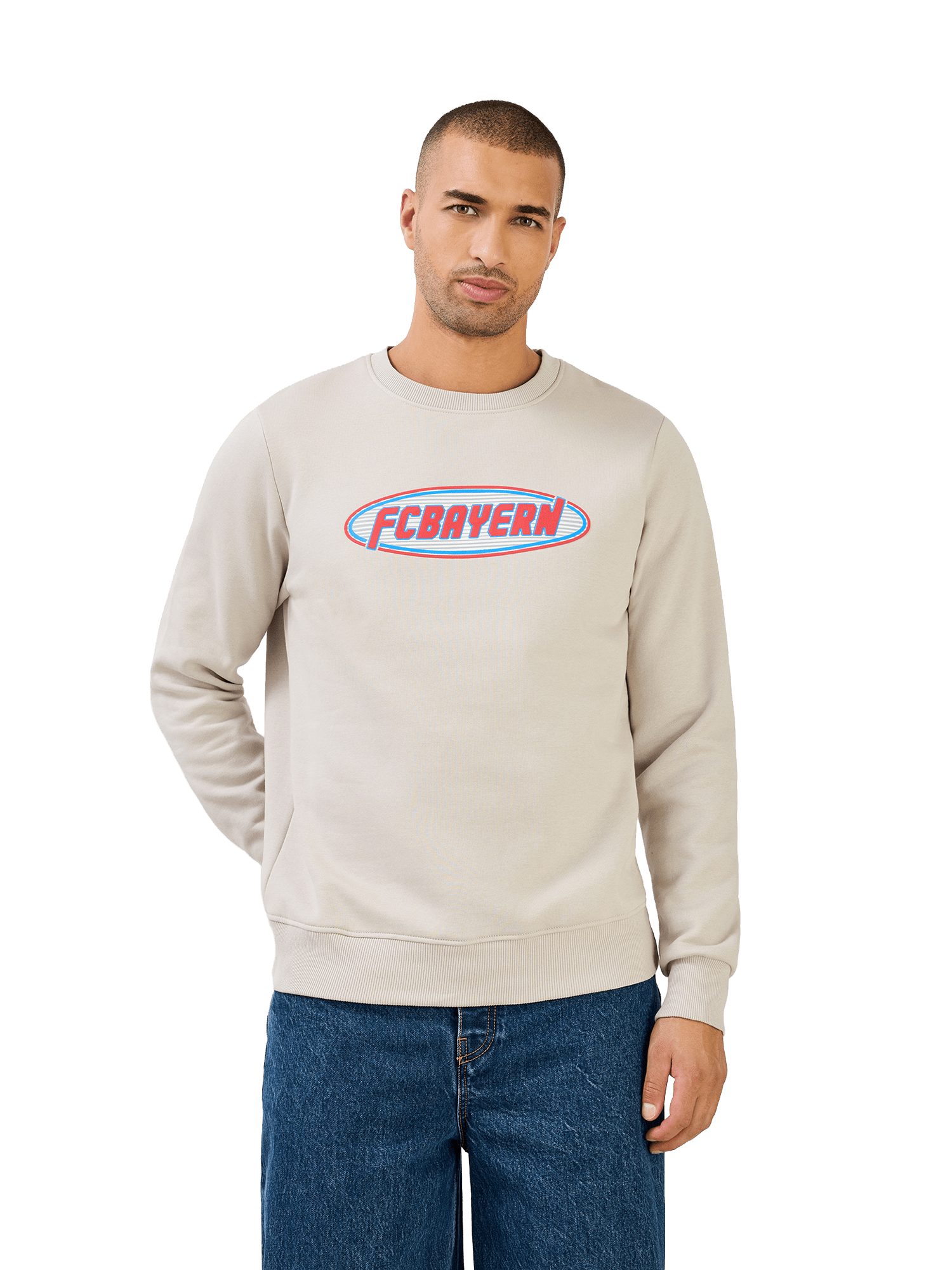 FC Bayern München Sweatshirt FC Bayern München, Sweatshirt Season, Herren, Grau