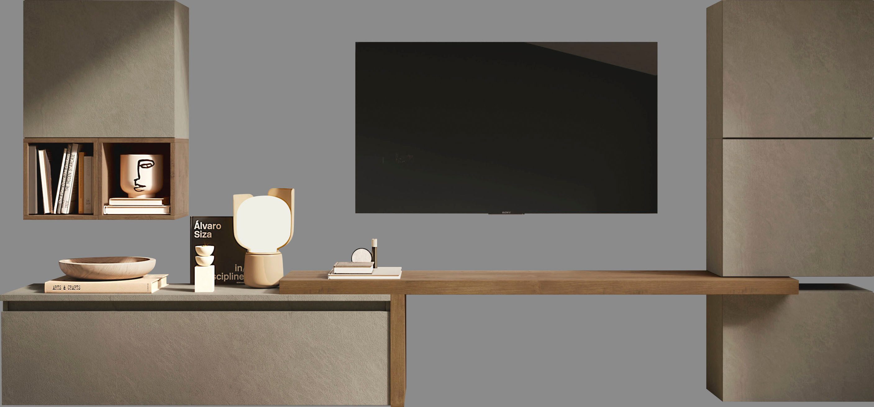 INOSIGN Wohnwand Infinity, 7tlg. Breite 290 cm, Höhe variabel, Schrankwand, günstig online kaufen