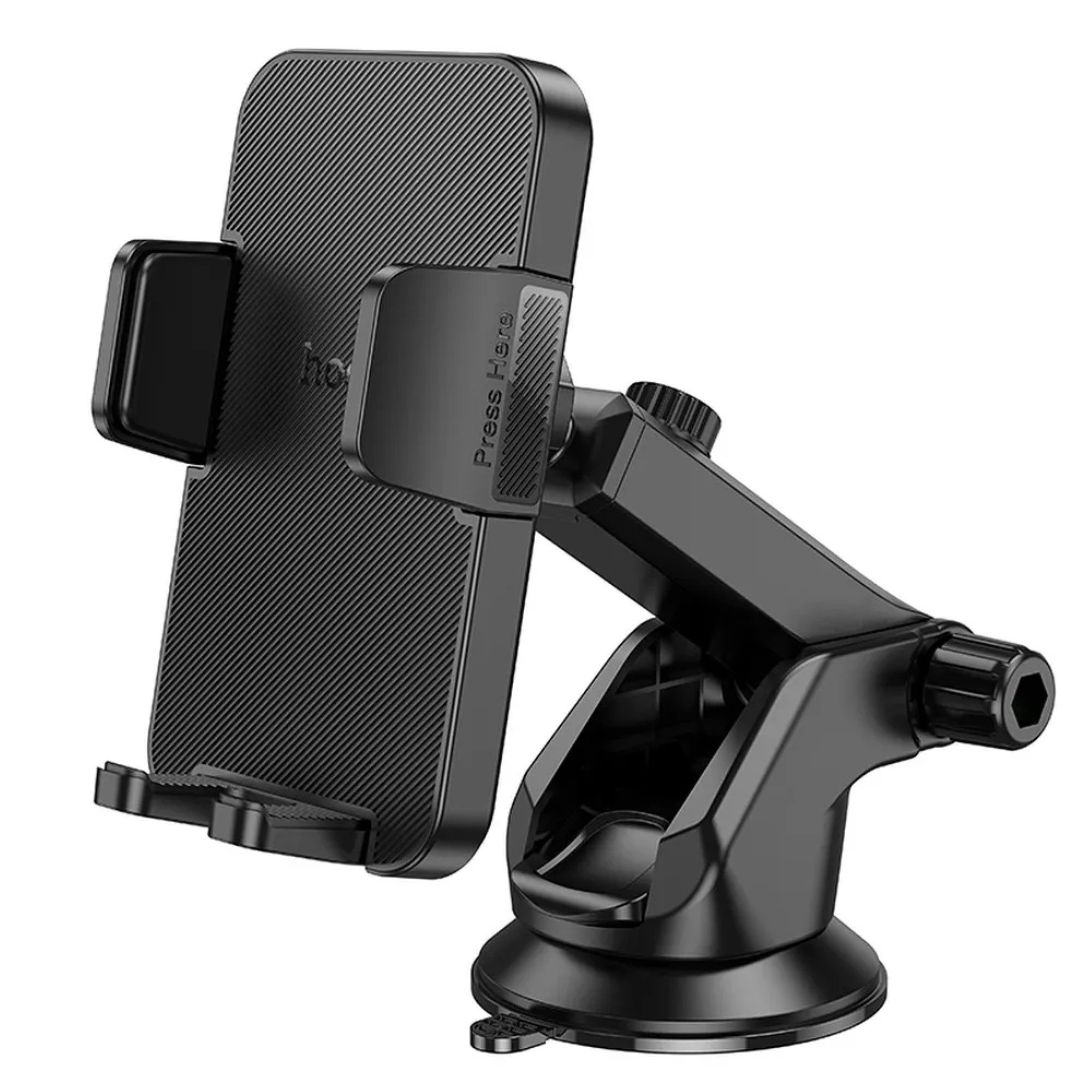 hoco. Handy-Halterung Autohalterung in Schwarz für den Armaturenbrett, Windschutzscheibe