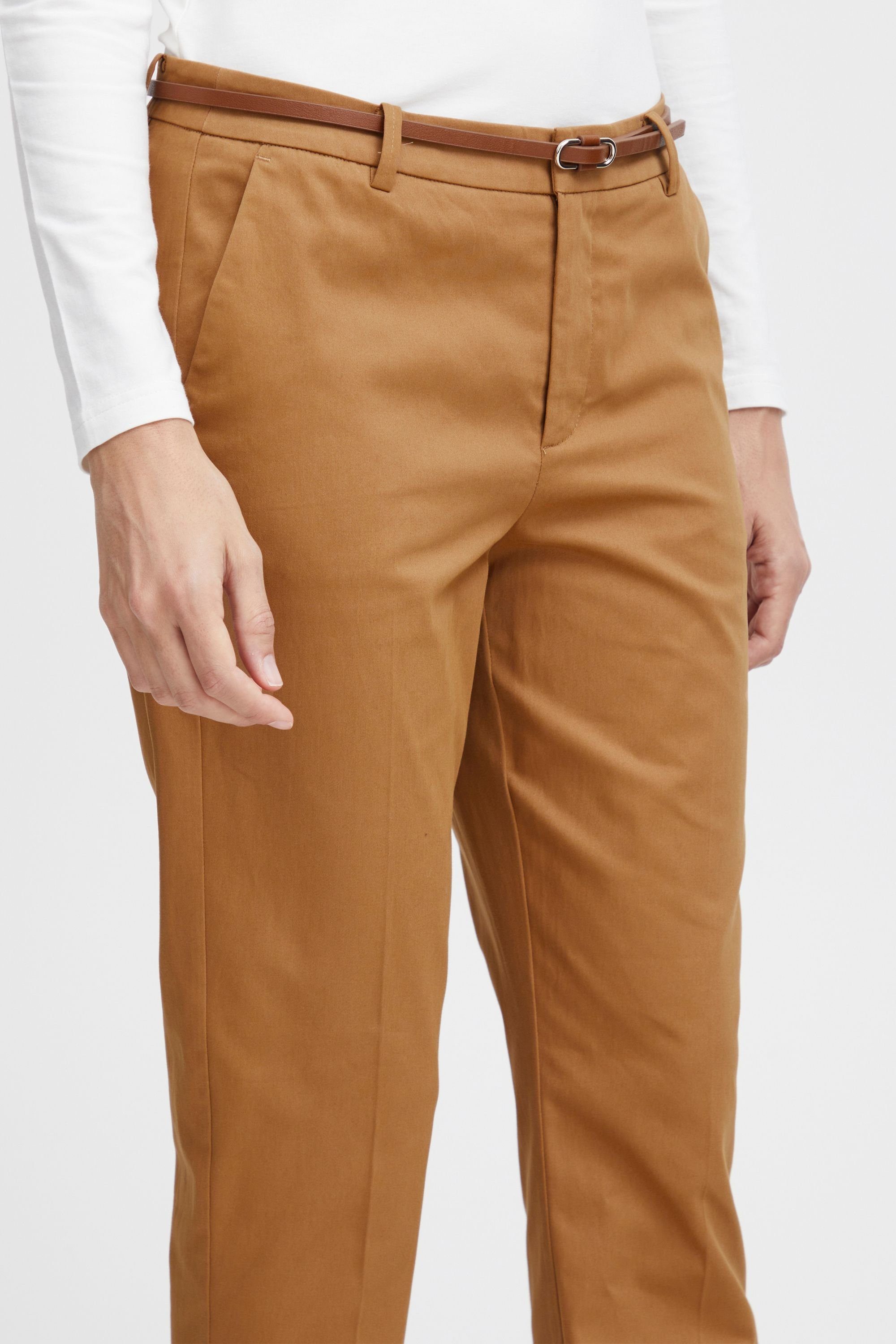 Chinohose 20803473 b.young coolen Hose BYDays im Lange Toasted pants cigaret - (181029) 2 Coconut Chinostyle
