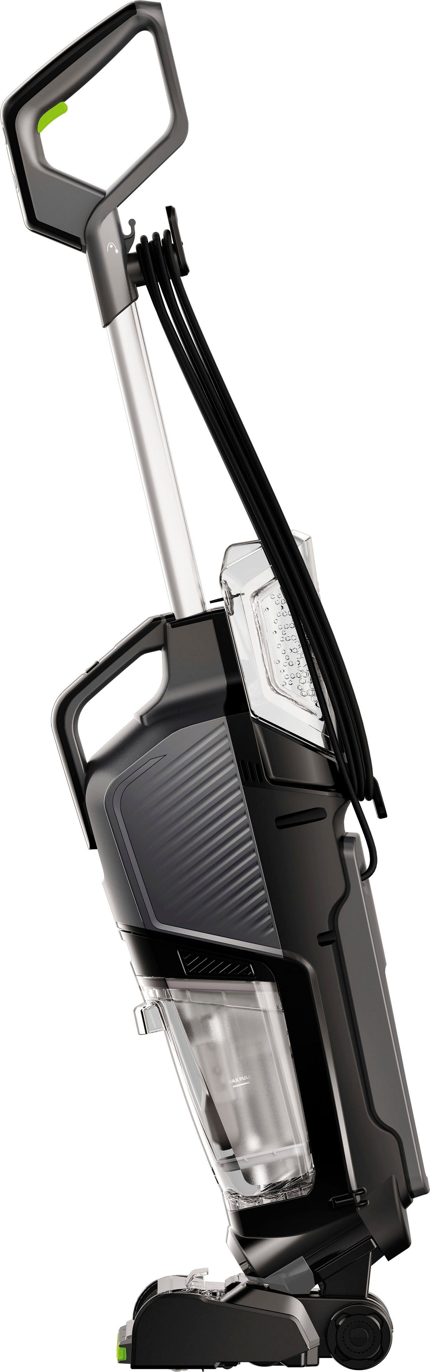 Bissell Nass-Trocken-Sauger 3527N, CrossWave® Hydrosteam PET Select, Dampffunktion, 1100 W, beutellos, reinigt festsitzenden Schmutz, Dual-Tank, saugen, wischen, trocknen