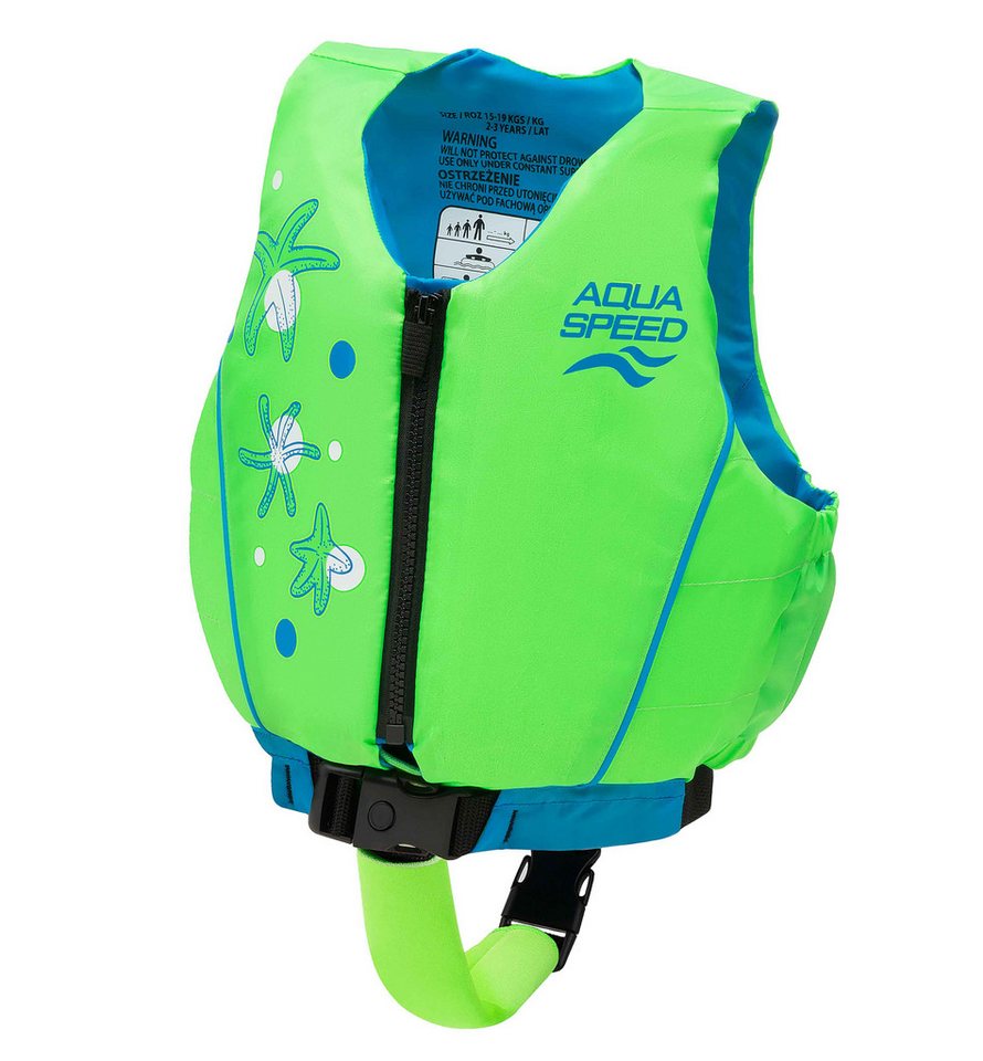 Aqua Speed Auftriebskörper Flytekraft Lernweste für Kinder 15-19 kg Seafoam Green (Bequeme Passform mit weichem Innenmaterial – kein Scheuern oder Drücken), Weiches, scheuerfreies Neopren für angenehmes Tragegefühl & Schutz