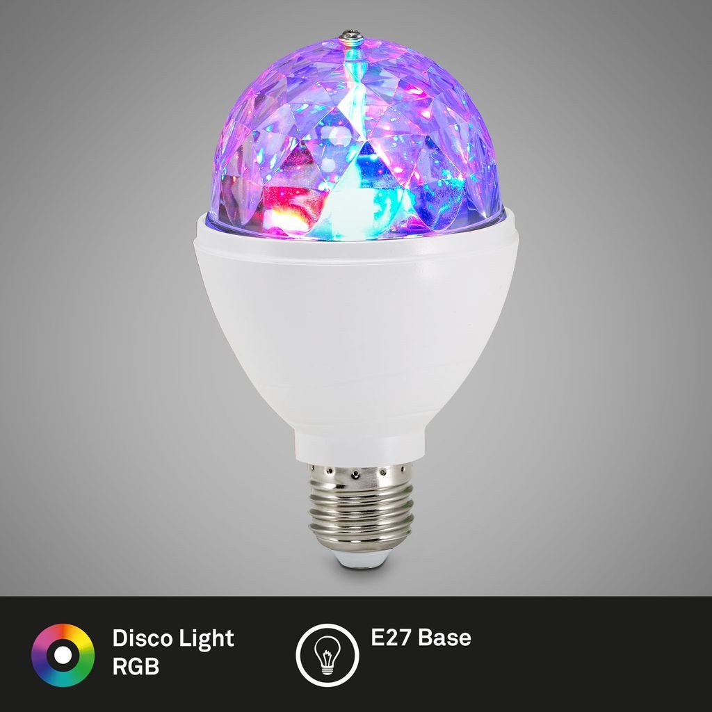 Briloner Leuchten LED-Leuchtmittel 0528003, E27, RGB - Farbwechsler
