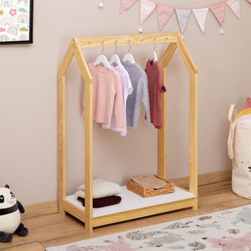 IDIMEX Kinderkleiderschrank Kinderzimmer Garderobe Kindermöbel