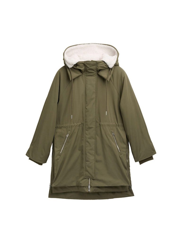TOM TAILOR Winterjacke Teddyfell perfekt für günstig online kaufen