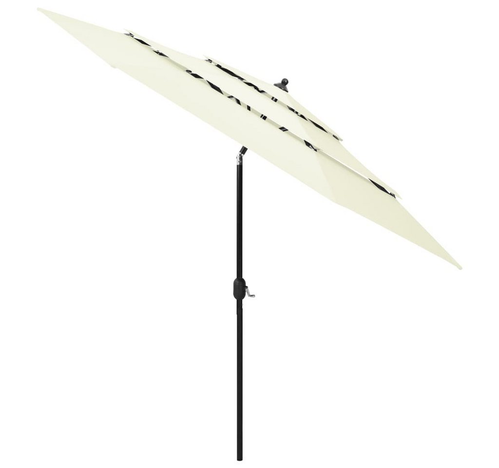Thumbnail - DOTMALL Sonnenschirm Sonnenschirm mit Aluminium-Mast 3-lagig 3 m
