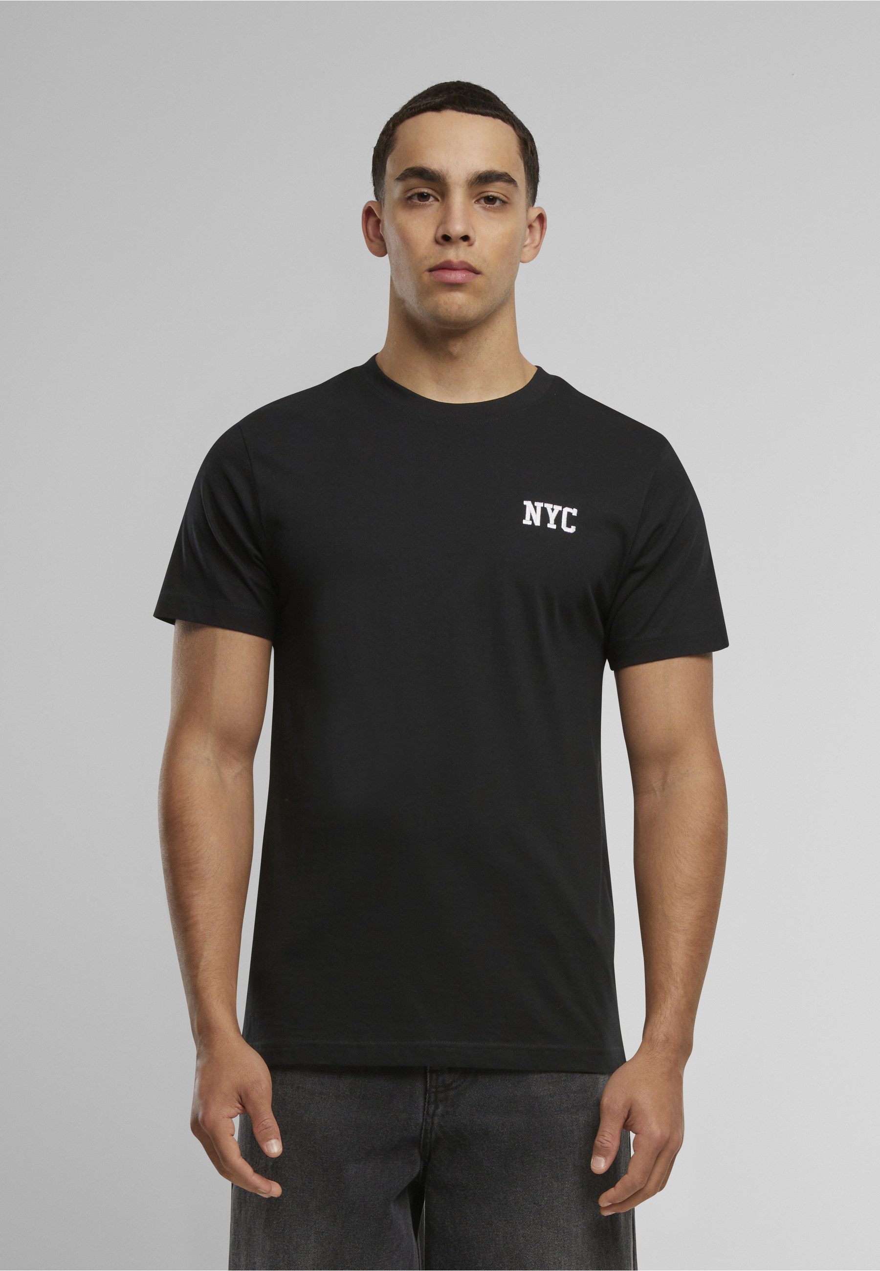 MisterTee T-Shirt MisterTee NYC EMB Tee (1-tlg)