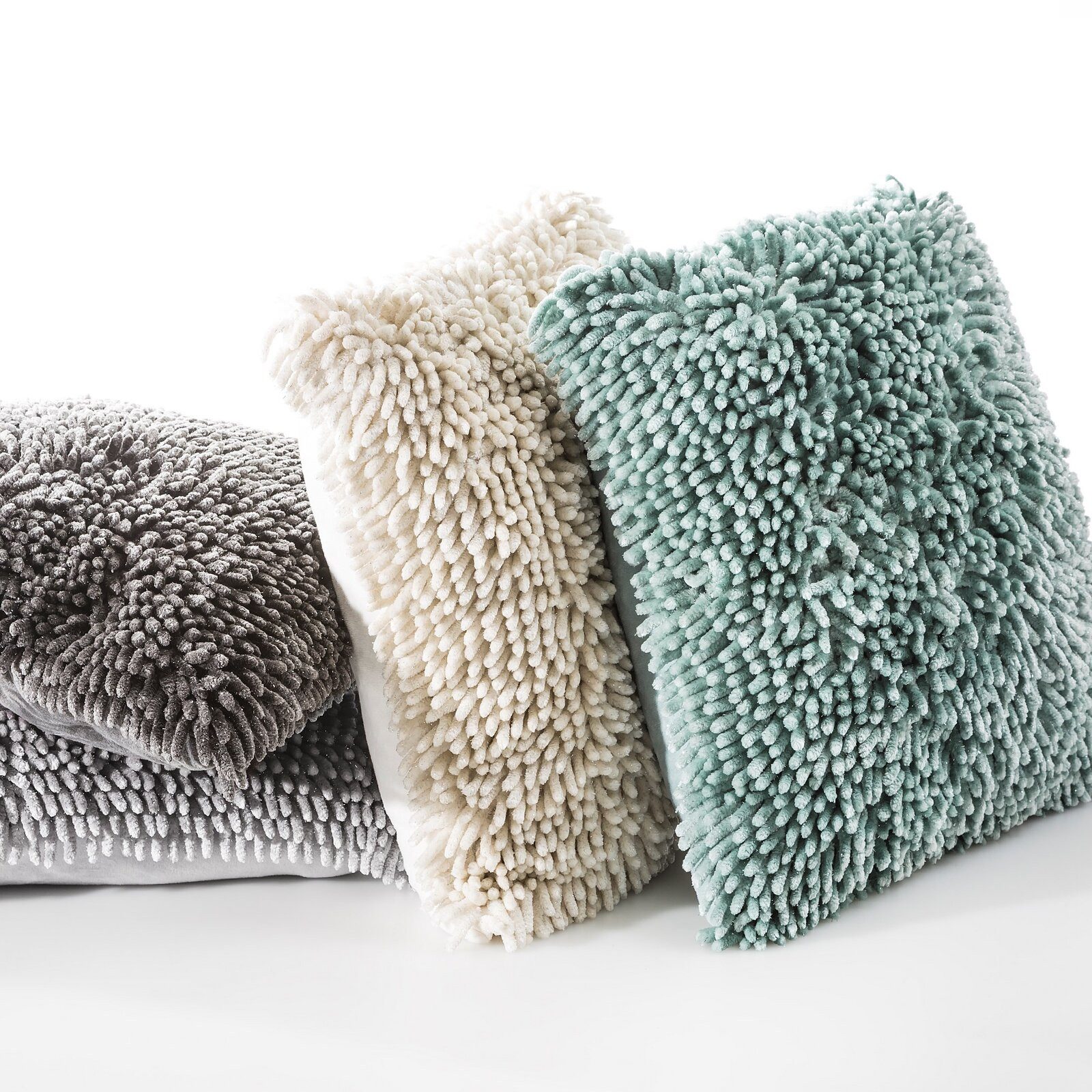 Eurofirany Kissenbezug Dekokissen Shaggy 40x40 cm – weicher Kissenbezug mit günstig online kaufen