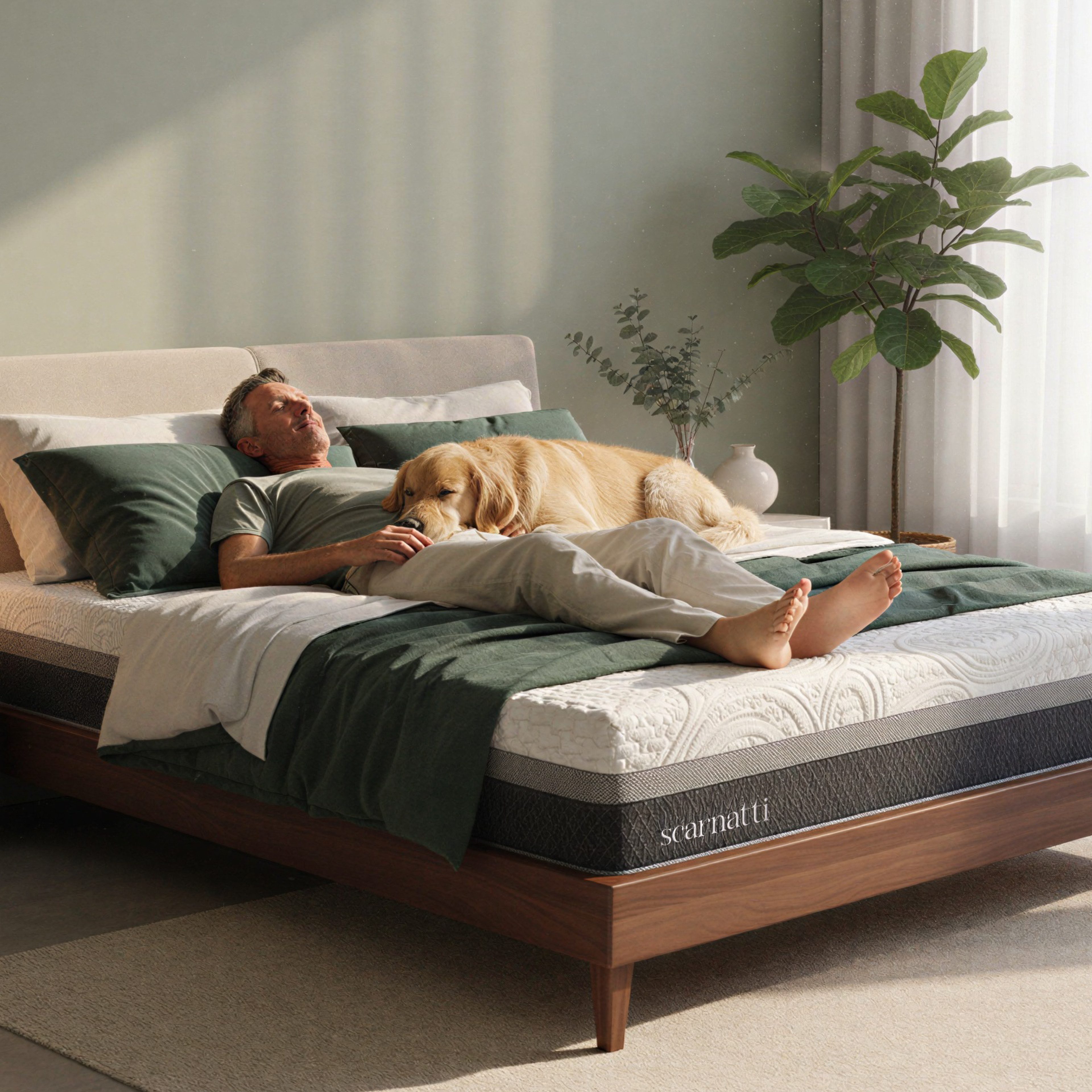 Gelschaummatratze Excellence 7 Zonen Matratze, 2 Liegeseiten, 90x200, 140x200 cm & mehr, scarnatti, 27 cm hoch, (Rollmatratze, 80x200 cm, H3/H4, Memory Foam), C – Bild 2 von 5