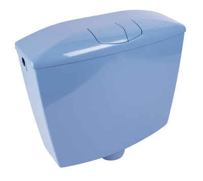 Calmwaters Spülkasten Wellness, 9 l, Komplett-Set, Bermuda-Blau, wassersparend mit 2-Mengen-Spülung, vollisoliert aus Kunststoff, 29HB2724