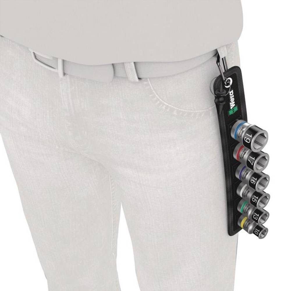 Wera Steckschlüssel Belt C 2 Zyklop Bitnuss-Satz Torx 1/2″ (12.5 mm) 7tlg 05003997001