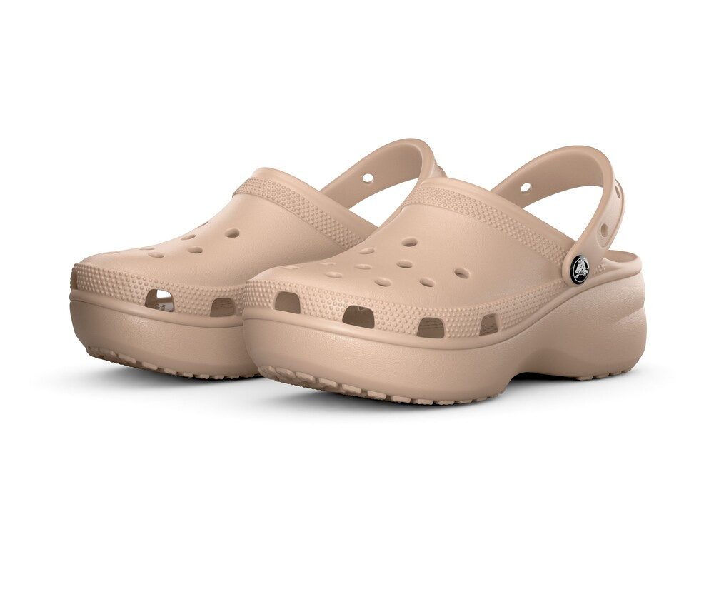 Crocs Classic Platform Clog W Clog, Sommerschuh, Schlappen, Hausschuh, tren günstig online kaufen