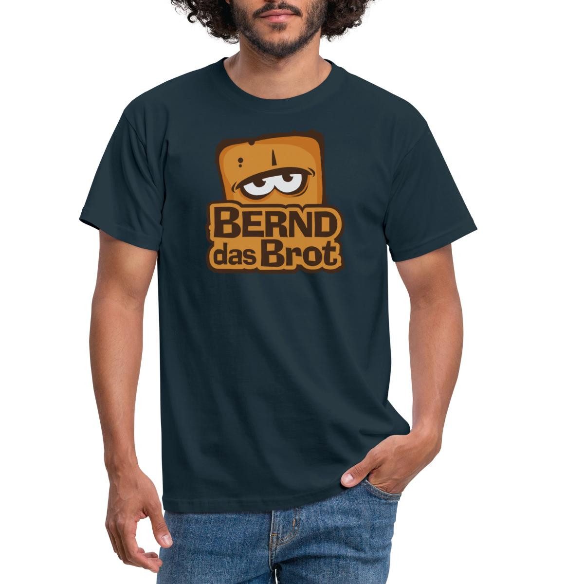 Spreadshirt T-Shirt Bernd Das Brot Logo Männer T-Shirt (1-tlg) günstig online kaufen