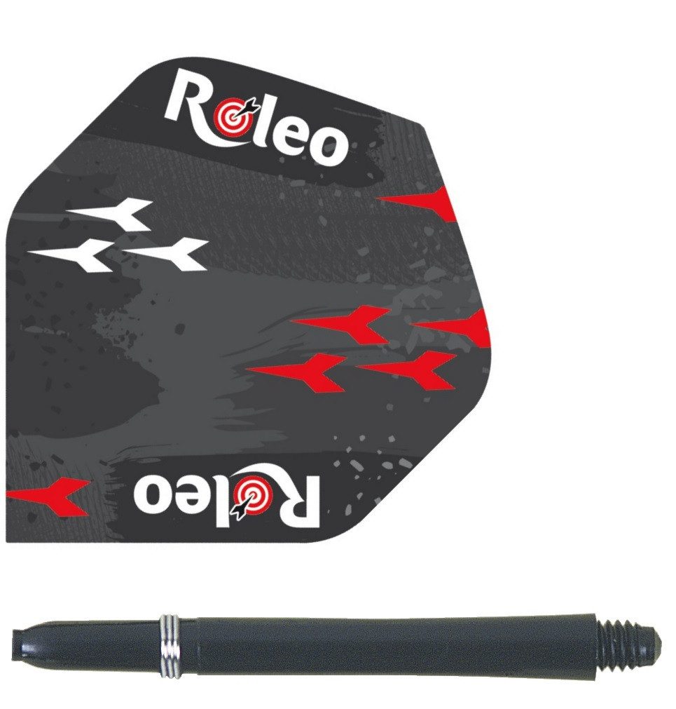Dartpfeil Roleo Dart Sparpaket - Shafts und Flys Flights im Set