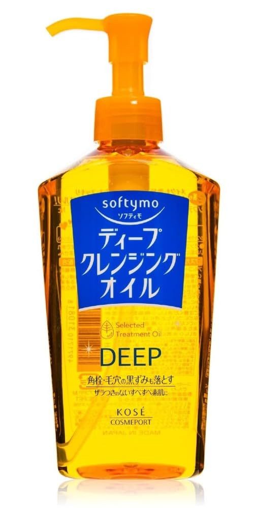 Gesichts-Reinigungsöl Softymo Deep Cleansing Oil 240 ml Originalimport aus Japan