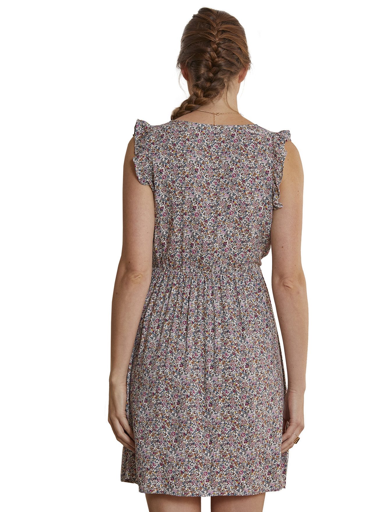 vertbaudet Umstandskleid Bedrucktes Kleid für Schwangerschaft & Stillzeit