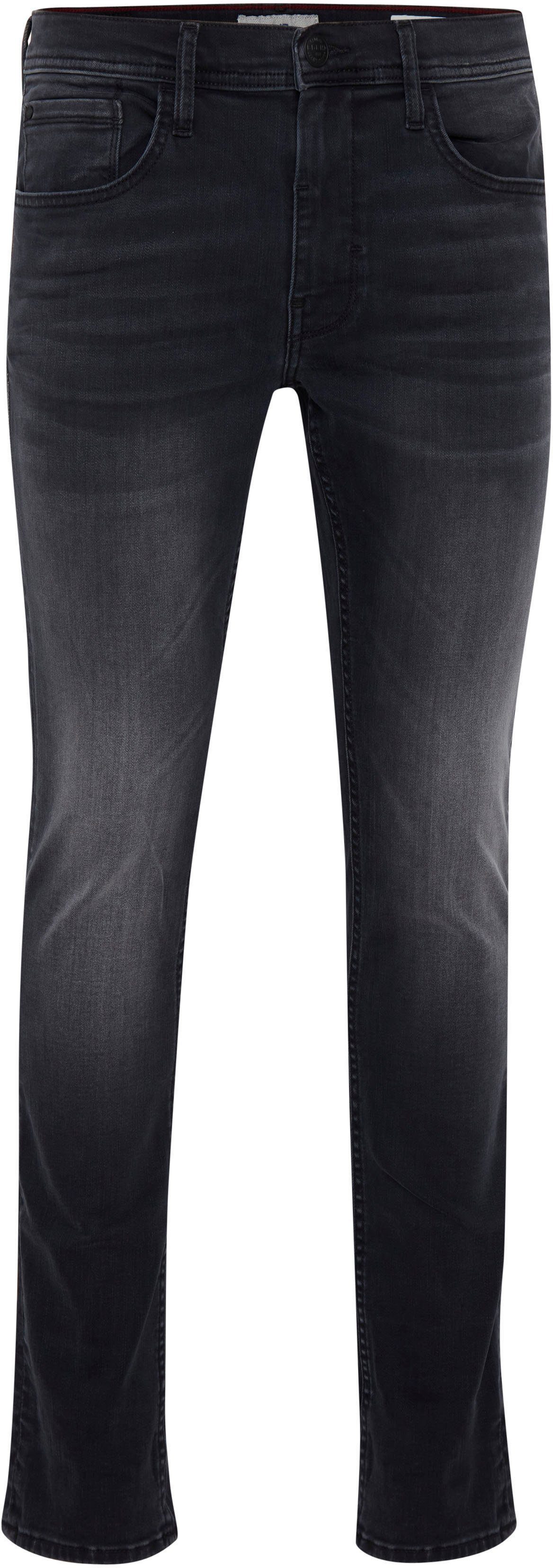 Slim-fit-Jeans Jet washed Multiflex Blend black