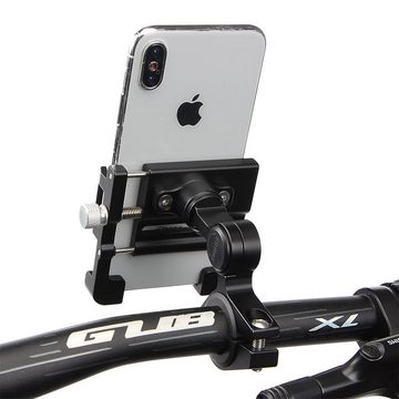 MidGard GUB PLUS18 Handyhalterung aus Aluminium für Motorrad Fahrrad Universal Smartphone-Halterung
