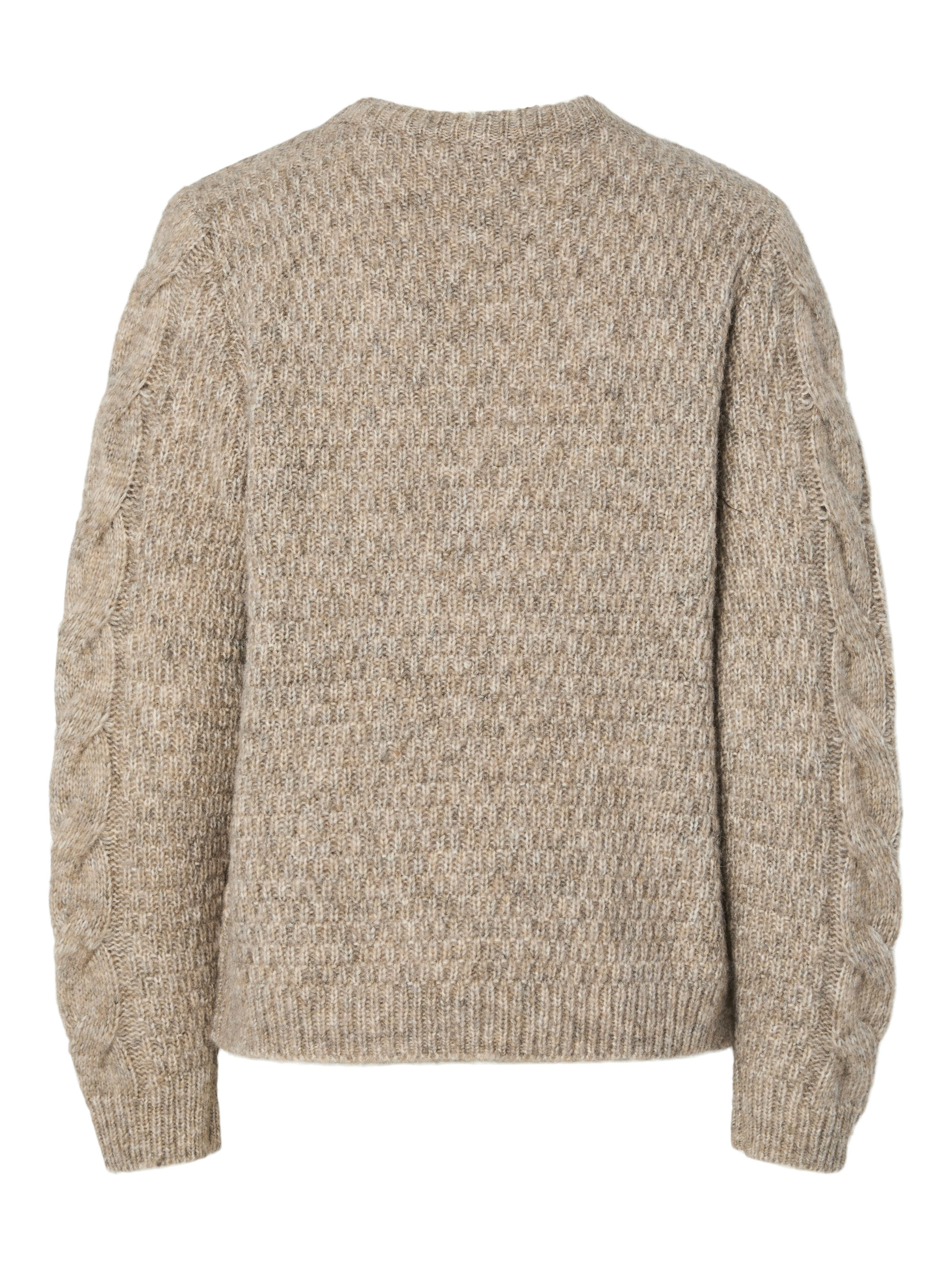 pieces Strickpullover PCNINA LS V-NECK KNIT günstig online kaufen