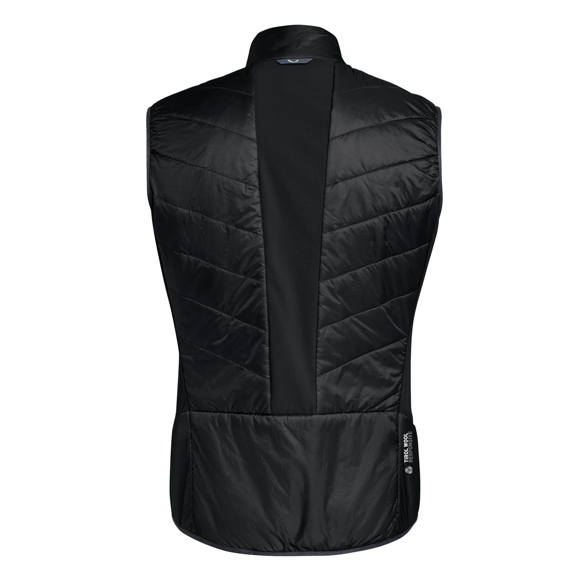Salewa Wool Tirol Funktionsweste Responsive Ortles Hybrid M Out Black Salewa Vest