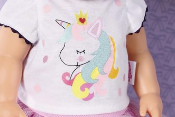 Zapf Creation® Puppenkleidung Dolly Moda, Shirt mit Tutu 39-46 cm