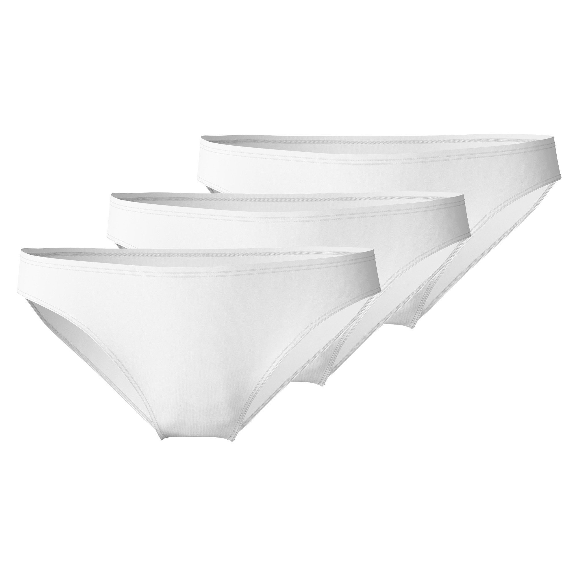 Slip Damen Slip 3er Pack Baumwolle