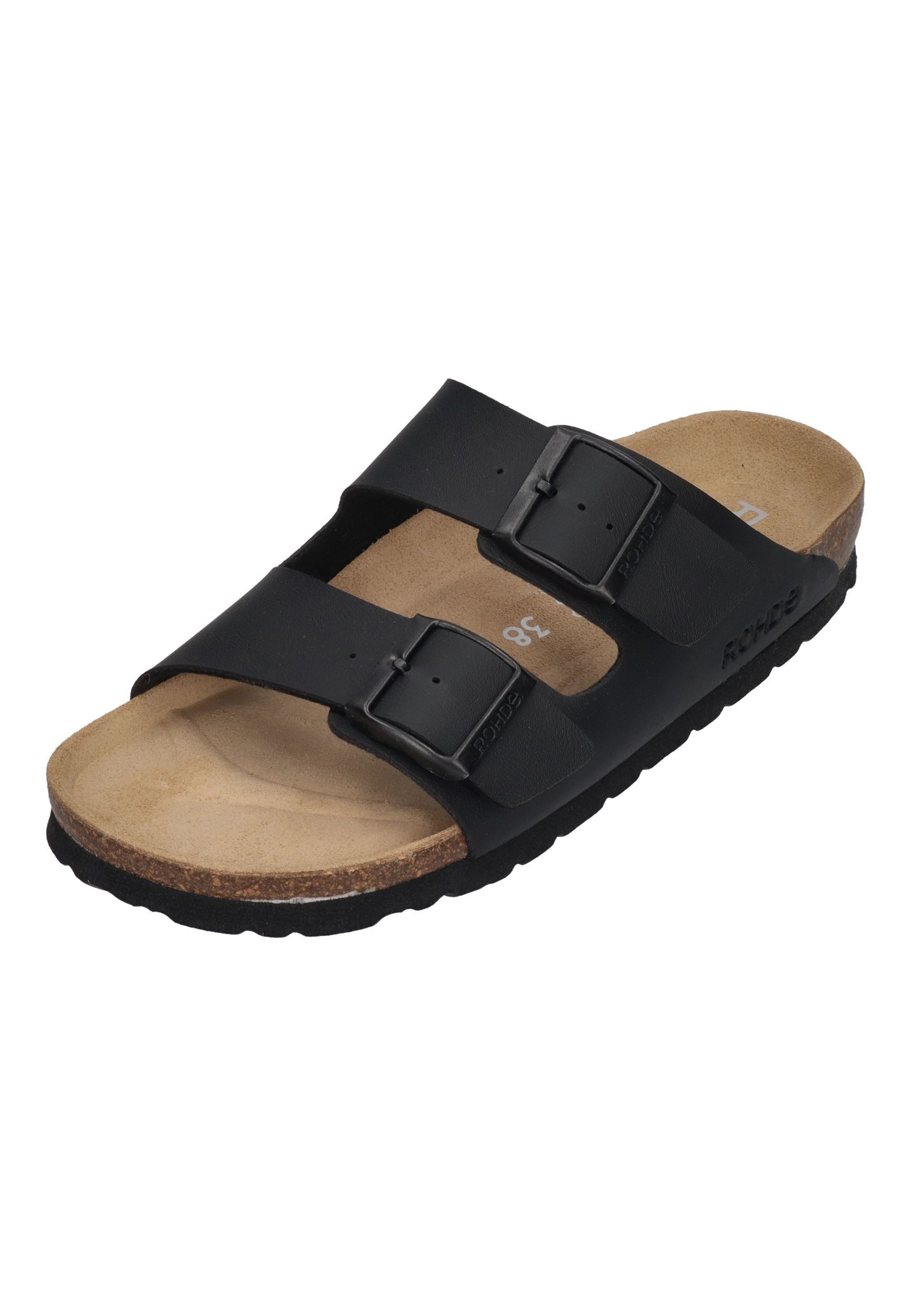 Rohde ALBA 5631-90 Pantolette Schwarz