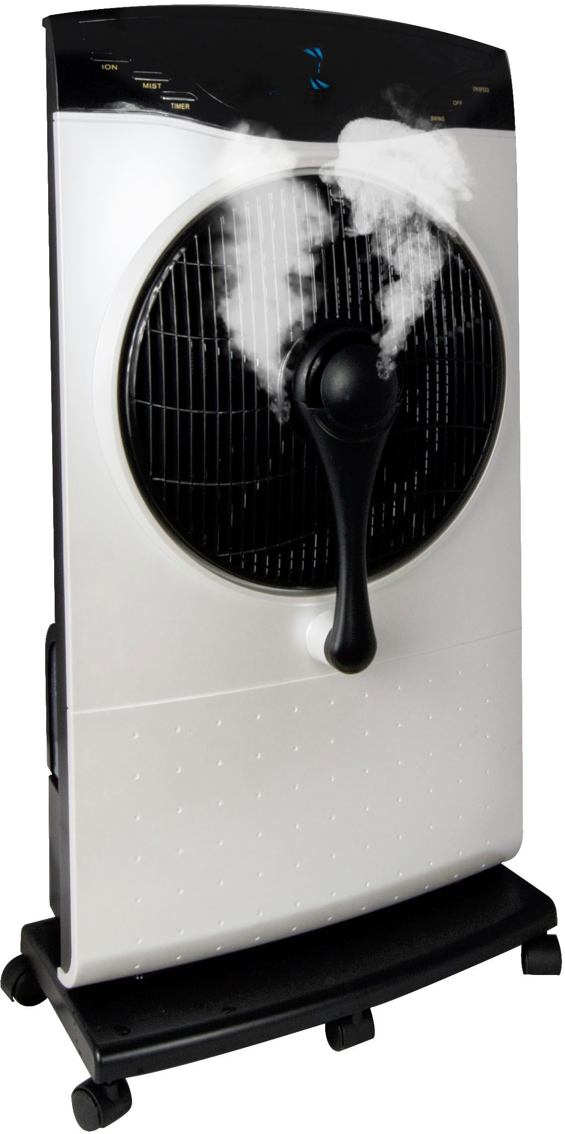 Sonnenkönig Standventilator Air Fresh 5S, Leistung 100W, LED-Display, Ionisator, 9h Timer, Fernbedienung, 3 Ventilationsstufen, 4.6L Wassertank