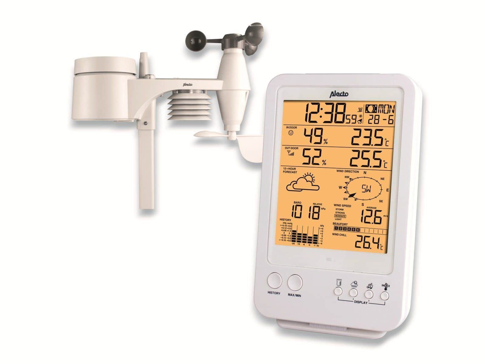 Wetterstation ALECTO Wetterstation WS-4800, weiß