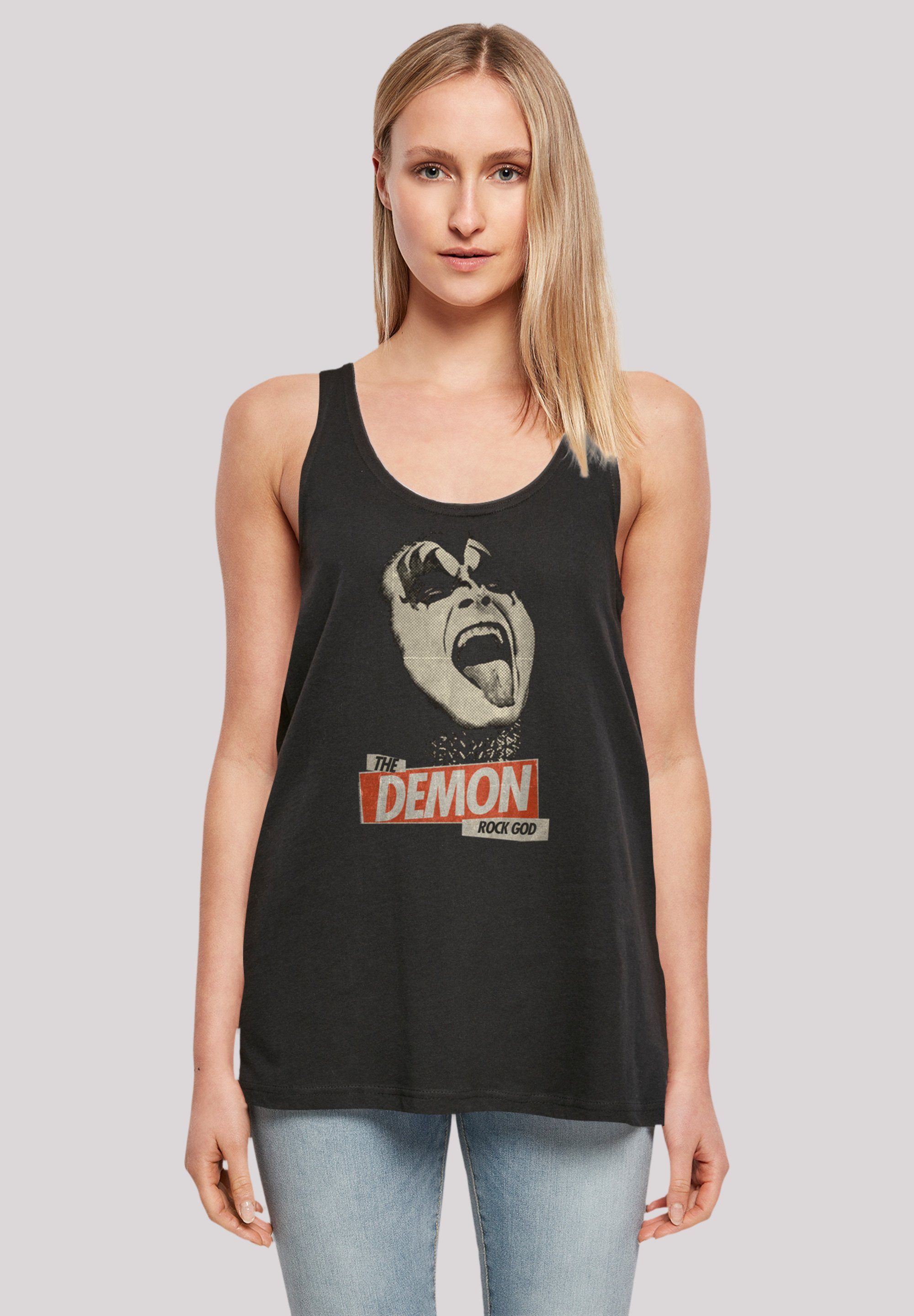 F4NT4STIC T-Shirt Kiss Hard Rock Band Demon Premium Qualität | T-Shirts