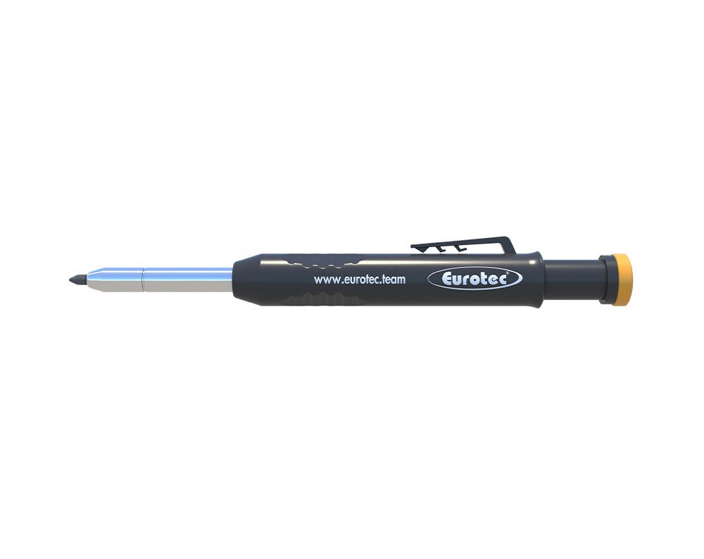 Eurotec Marker Tieflochmarker Graphitstift, mit Nachfüllminen, (1-tlg), für Markierungen an schwer zugänglichen Stellen