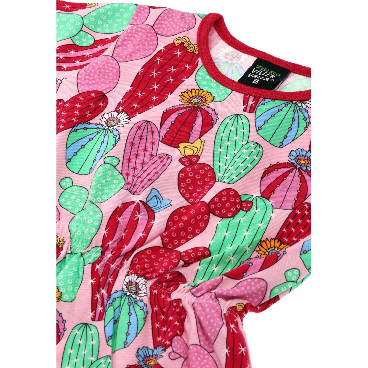Villervalla Jerseykleid Kaktus Mädchen (1-tlg) Bekleidung, Outfit, Dress, Robe, Sommerkleid