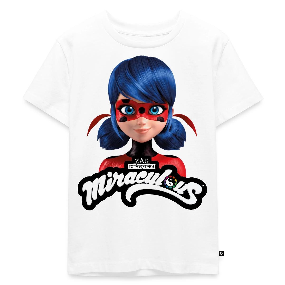 T-Shirt Miraculous Ladybug Mit Logo Kinder Premium T-Shirt