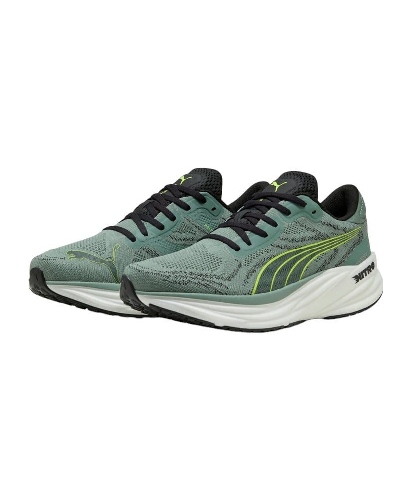 PUMA Magnify Nitro 2 (Dämpfung) hellgrün/weiss Herren Laufschuh